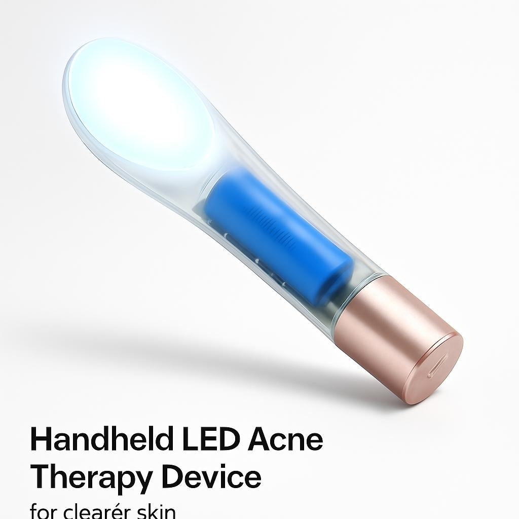 Handheld LED Acne Therapy Device for Clearer Skin