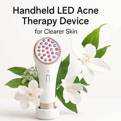 Handheld LED Acne Therapy Device for Clearer Skin