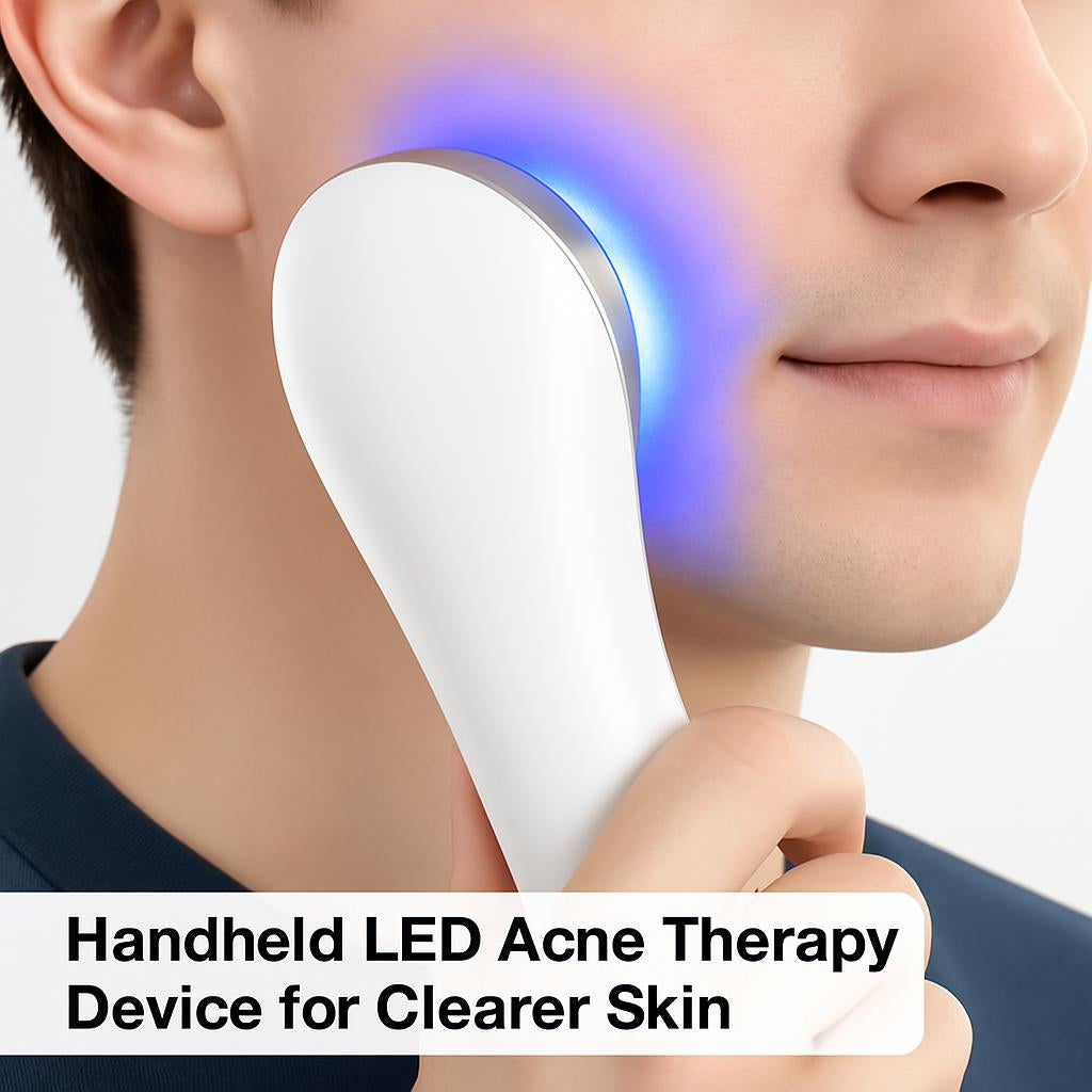 Handheld LED Acne Therapy Device for Clearer Skin