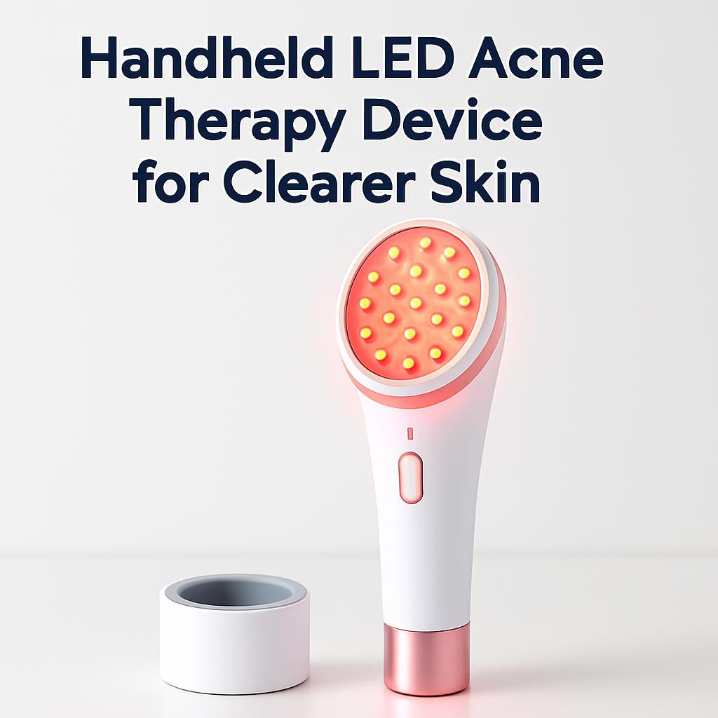 Handheld LED Acne Therapy Device for Clearer Skin