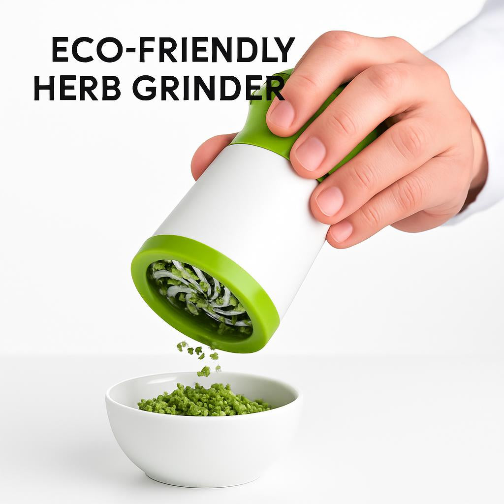 Eco-Friendly Herb Grinder - Sustainable Kitchen Tool for Fresh Herbs