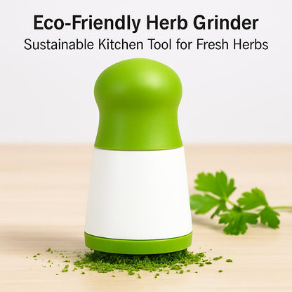 Eco-Friendly Herb Grinder - Sustainable Kitchen Tool for Fresh Herbs