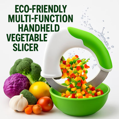 Eco-Friendly Multi-Function Handheld Vegetable Slicer