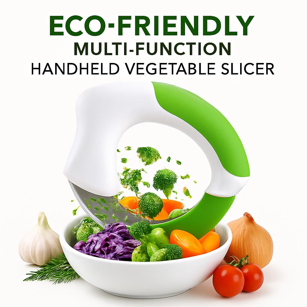 Eco-Friendly Multi-Function Handheld Vegetable Slicer