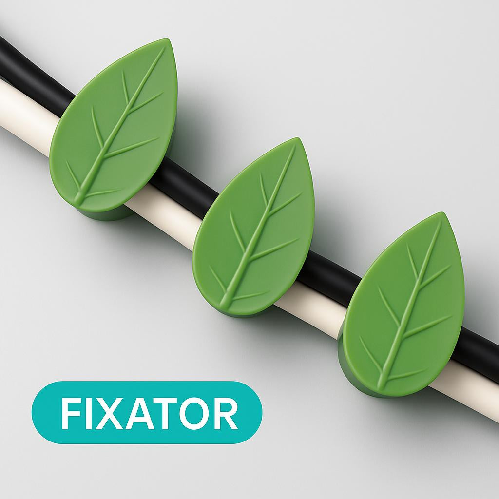 Eco-Friendly Leaf-Shaped Biodegradable Plant Clips