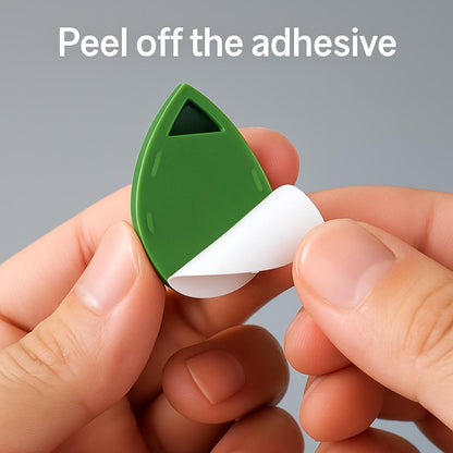 Eco-Friendly Leaf-Shaped Biodegradable Plant Clips