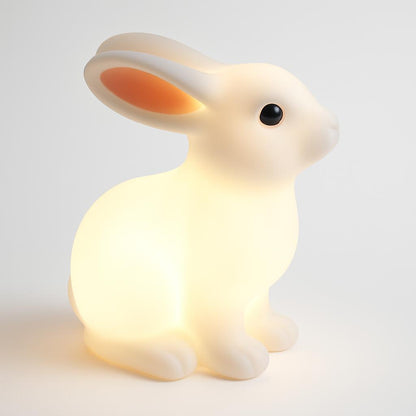 Eco-Friendly Rabbit Night Light with Energy-Efficient LED