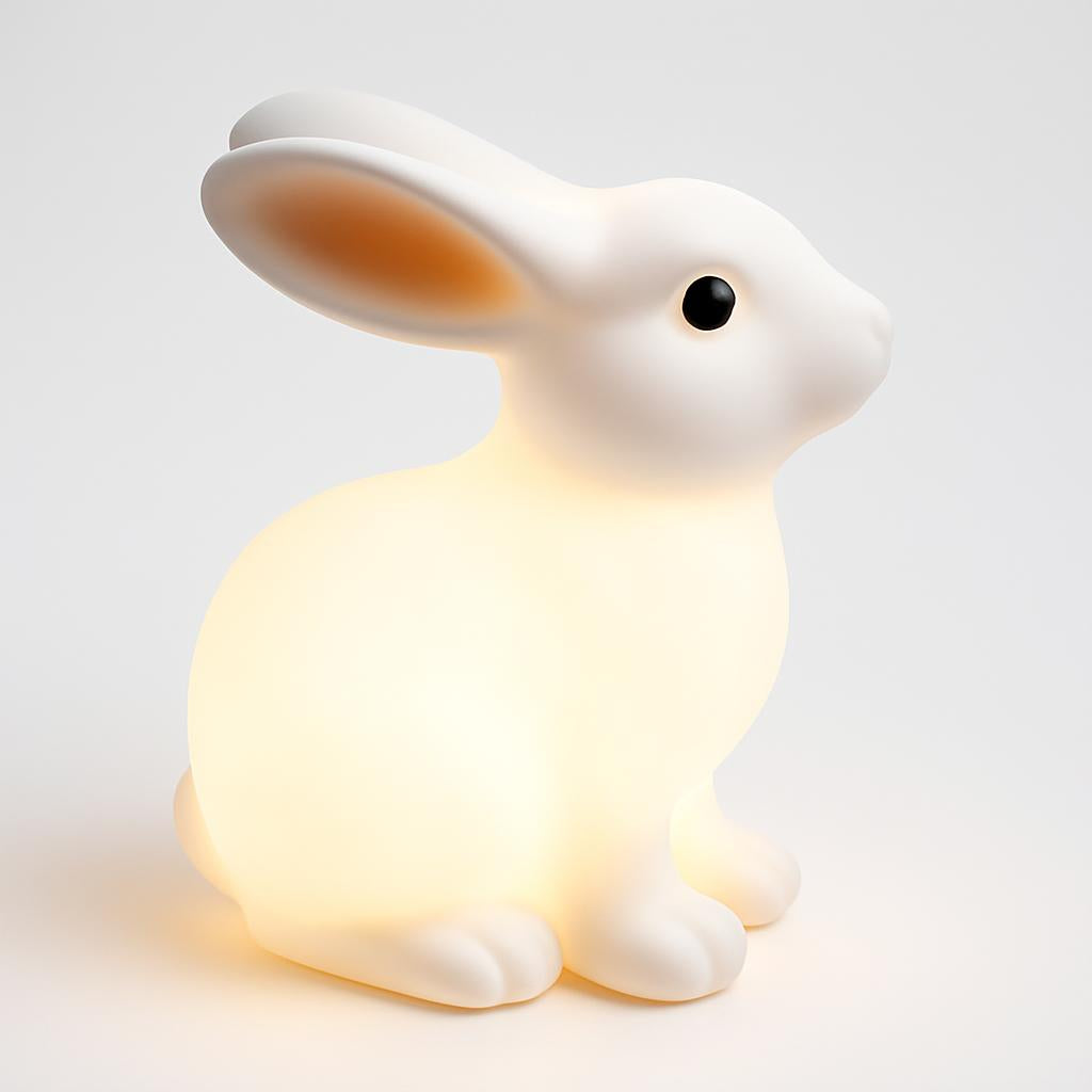 Eco-Friendly Rabbit Night Light - Energy-Efficient LED for Relaxation