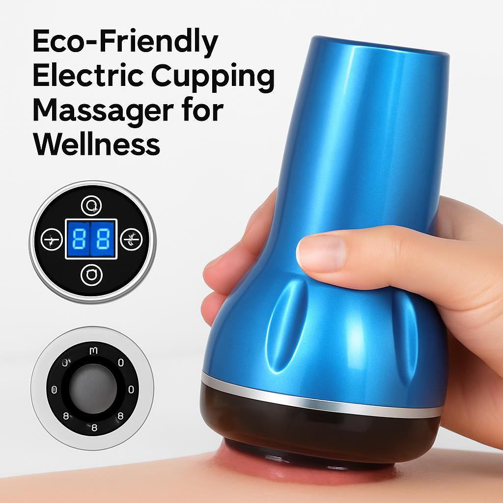 Eco-Friendly Electric Cupping Massager for Wellness