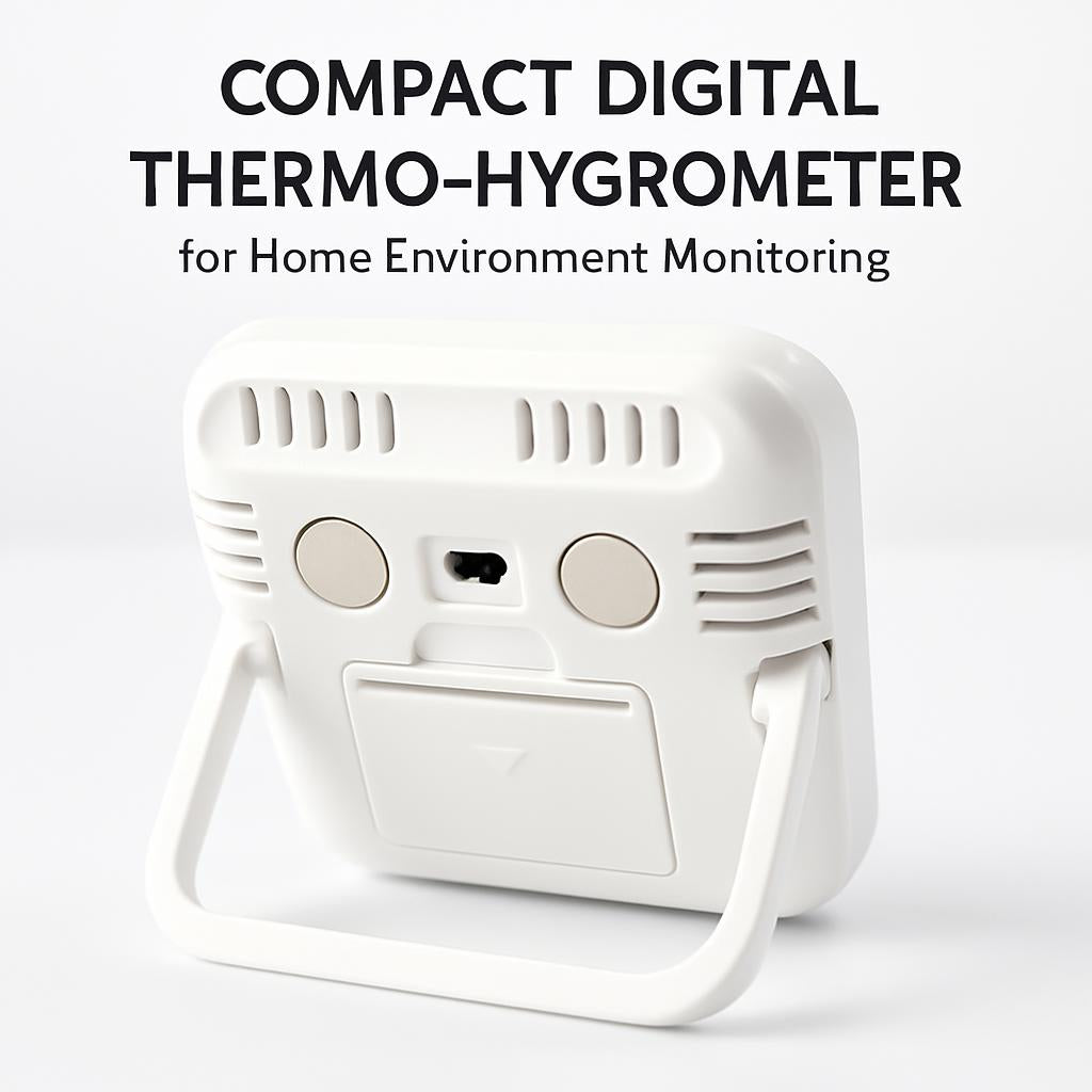 Compact Digital Thermo-Hygrometer for Home Environment Monitoring