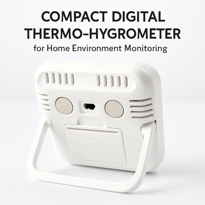 Compact Digital Thermo-Hygrometer for Home Environment Monitoring