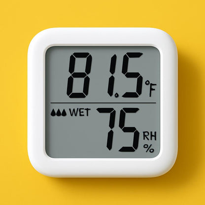 Compact Digital Thermo-Hygrometer for Home Environment Monitoring