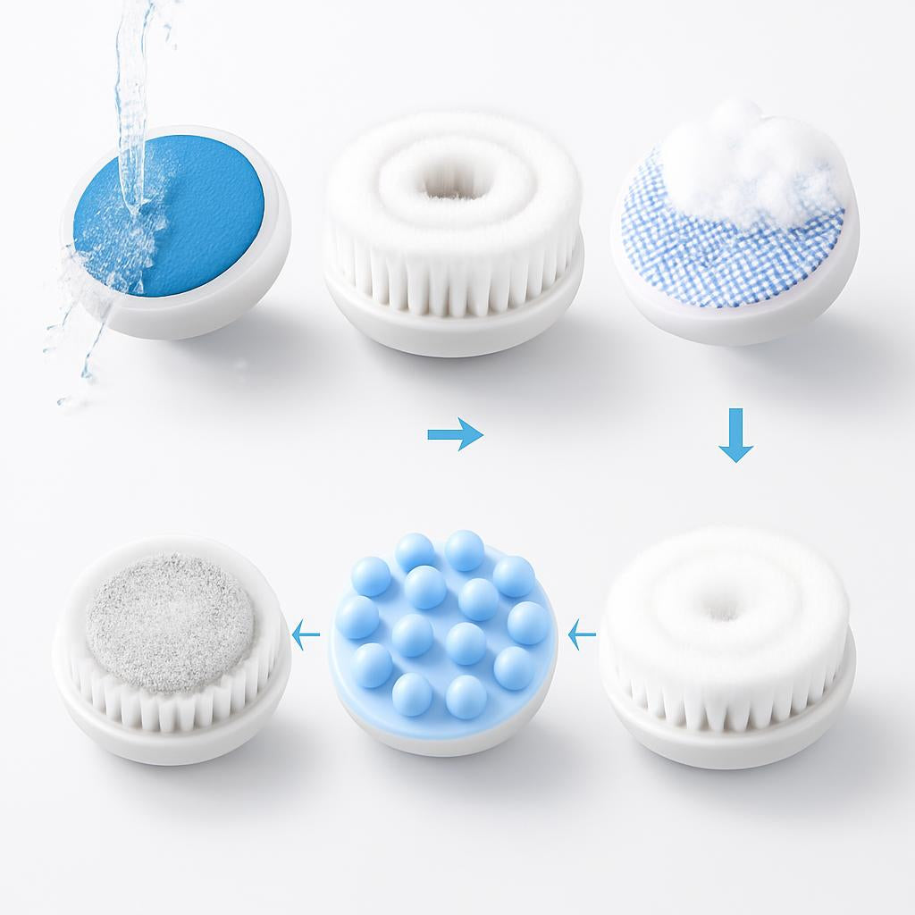 Eco-Friendly Electric Facial Cleansing Brush