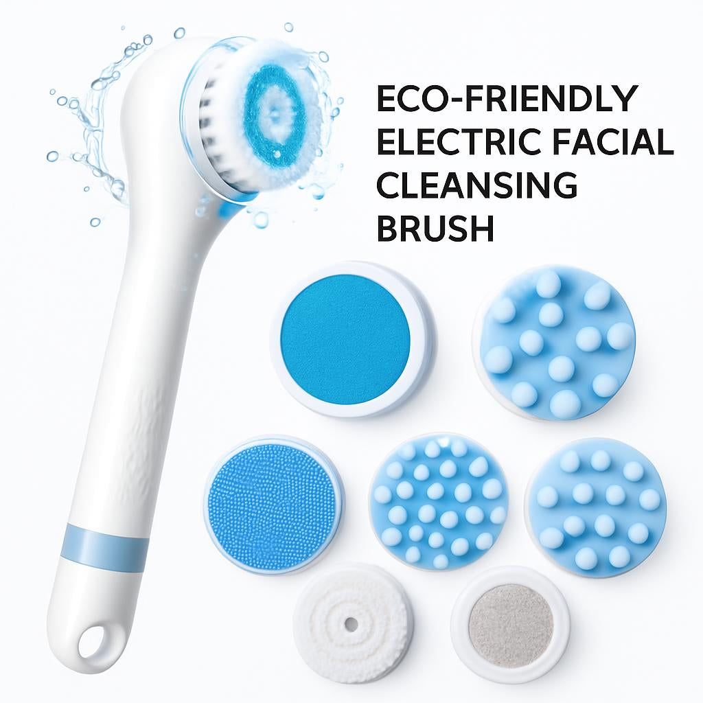Eco-Friendly Electric Facial Cleansing Brush