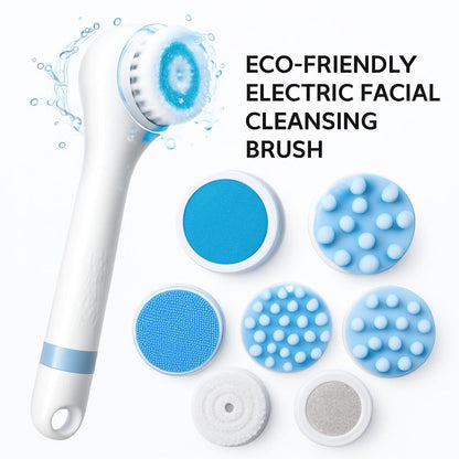 Eco-Friendly Electric Facial Cleansing Brush
