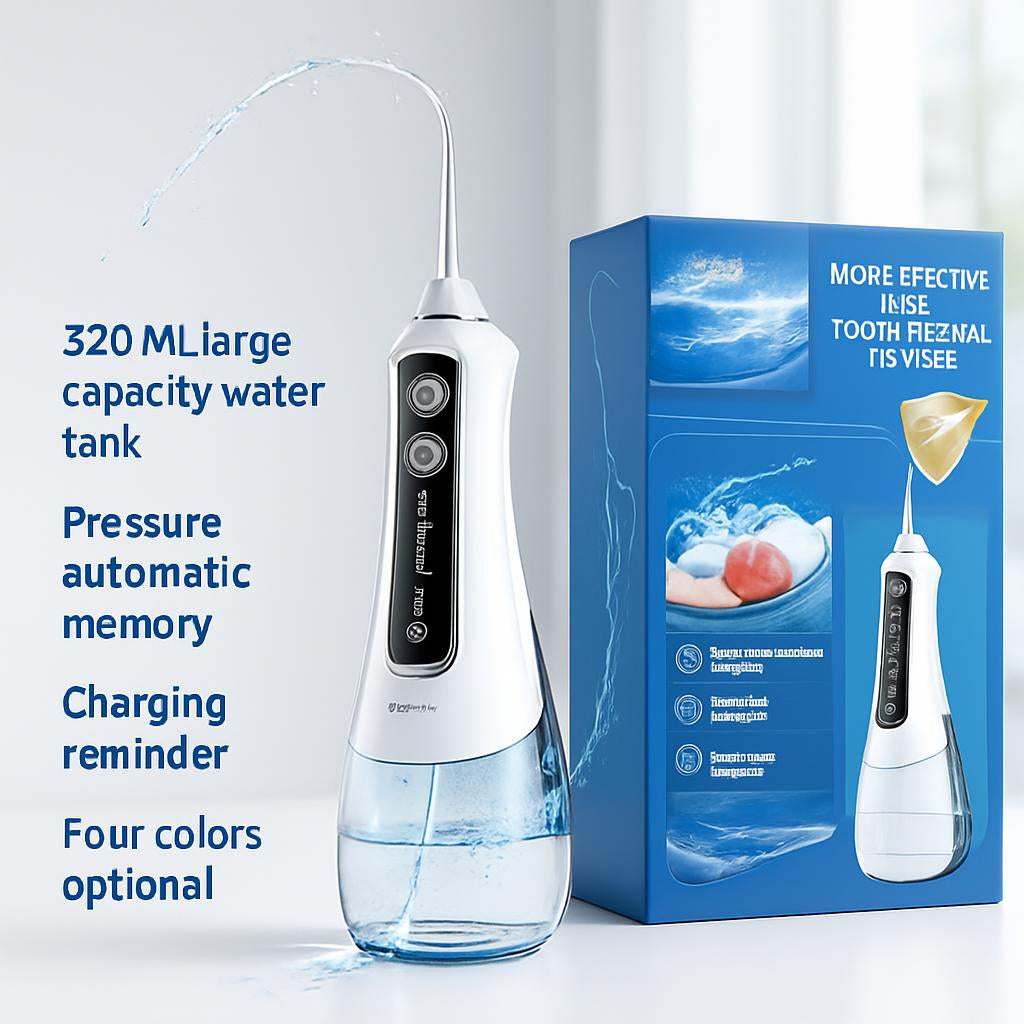 Eco-Friendly Water Flosser for Sustainable Oral Care