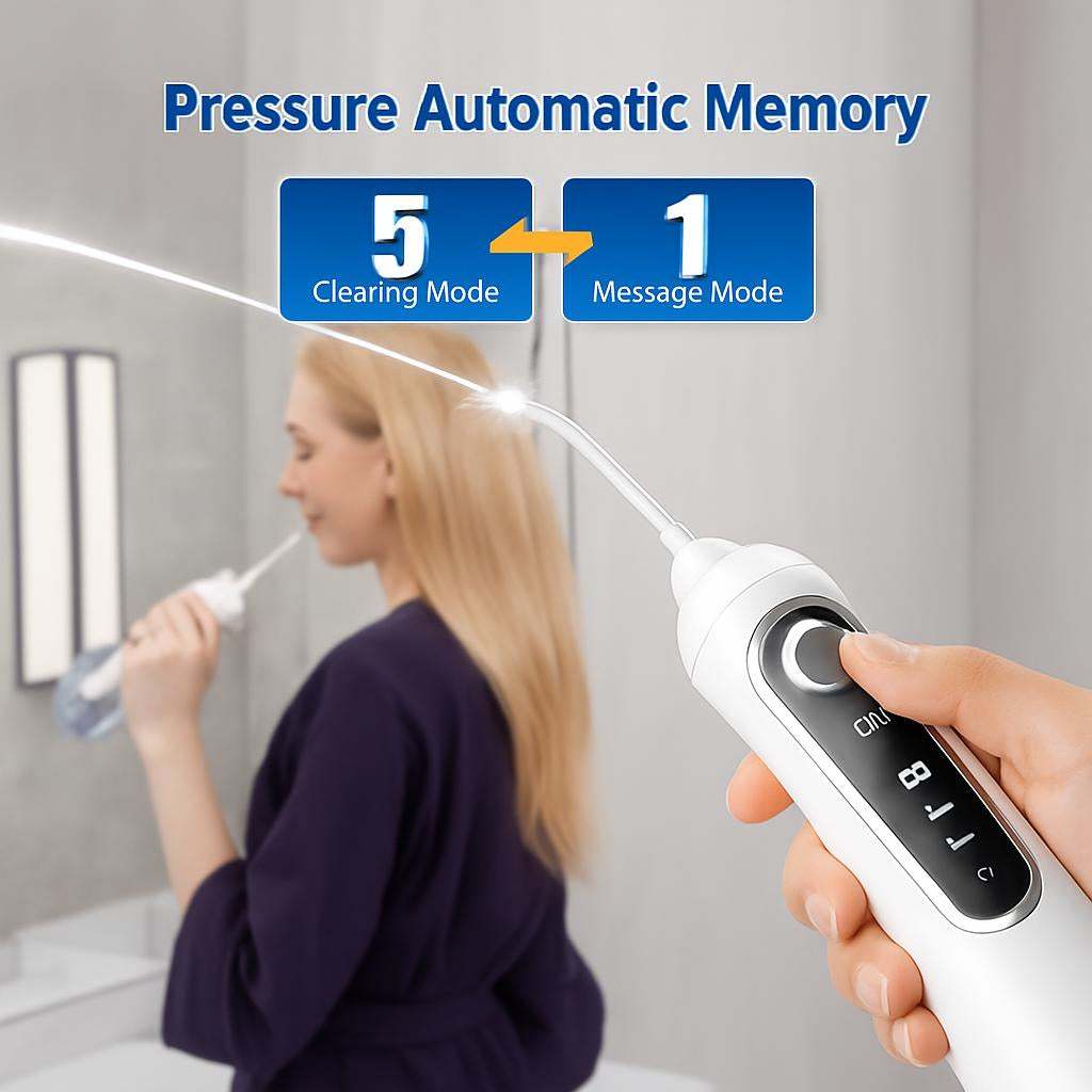 Eco-Friendly Water Flosser for Sustainable Oral Care