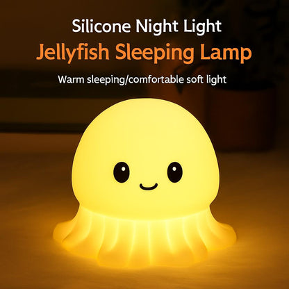 Soft Yellow Glow Octopus Night Light