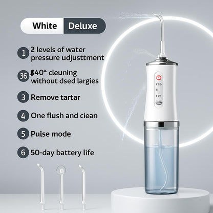 Eco-Friendly Portable Water Flosser for Sustainable Oral Care