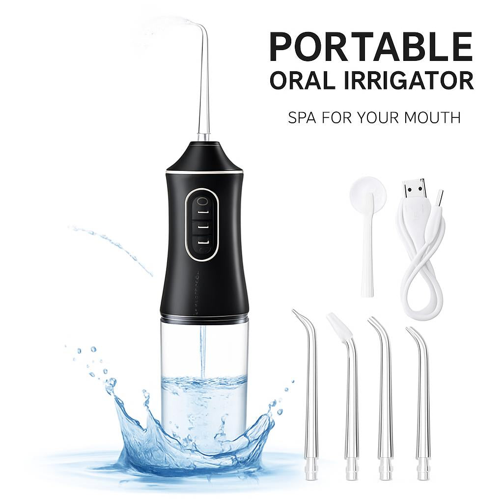 Eco-Friendly Portable Water Flosser for Sustainable Oral Care
