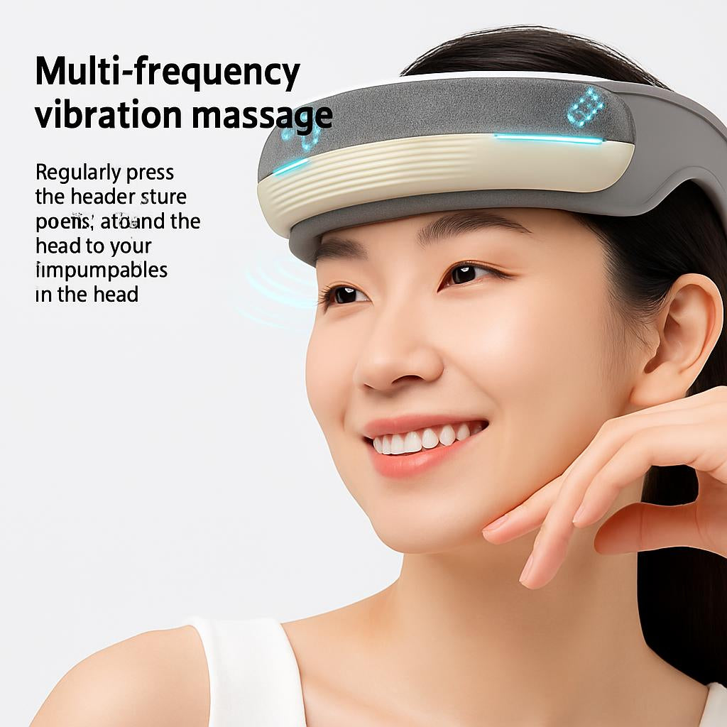 Relax & Revive Bluetooth Head Massager with Heat