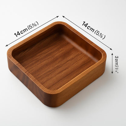 Eco-Friendly Rectangular Wooden Trays for Sustainable Living