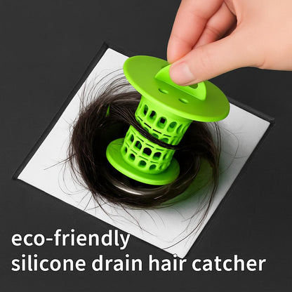 Eco-Friendly Silicone Drain Hair Catcher