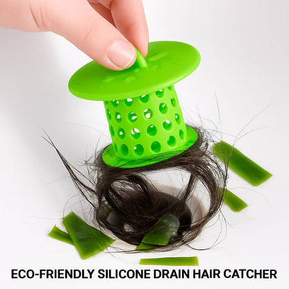 Eco-Friendly Silicone Drain Hair Catcher