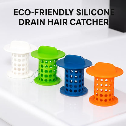 Eco-Friendly Silicone Drain Hair Catcher