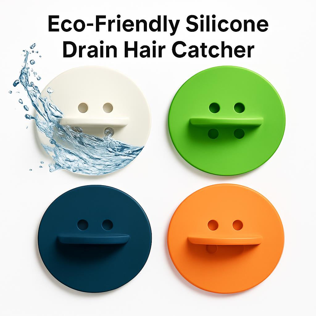 Eco-Friendly Silicone Drain Hair Catcher