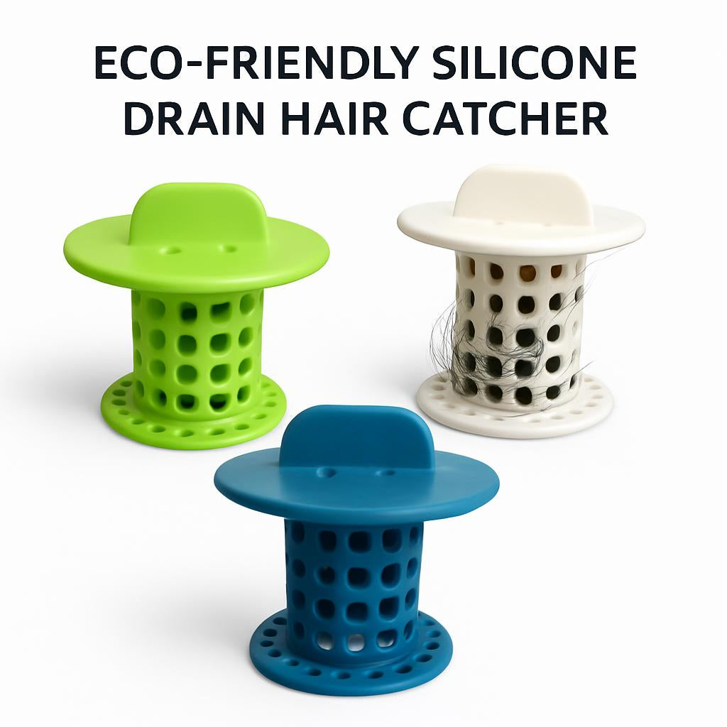 Eco-Friendly Silicone Drain Hair Catcher
