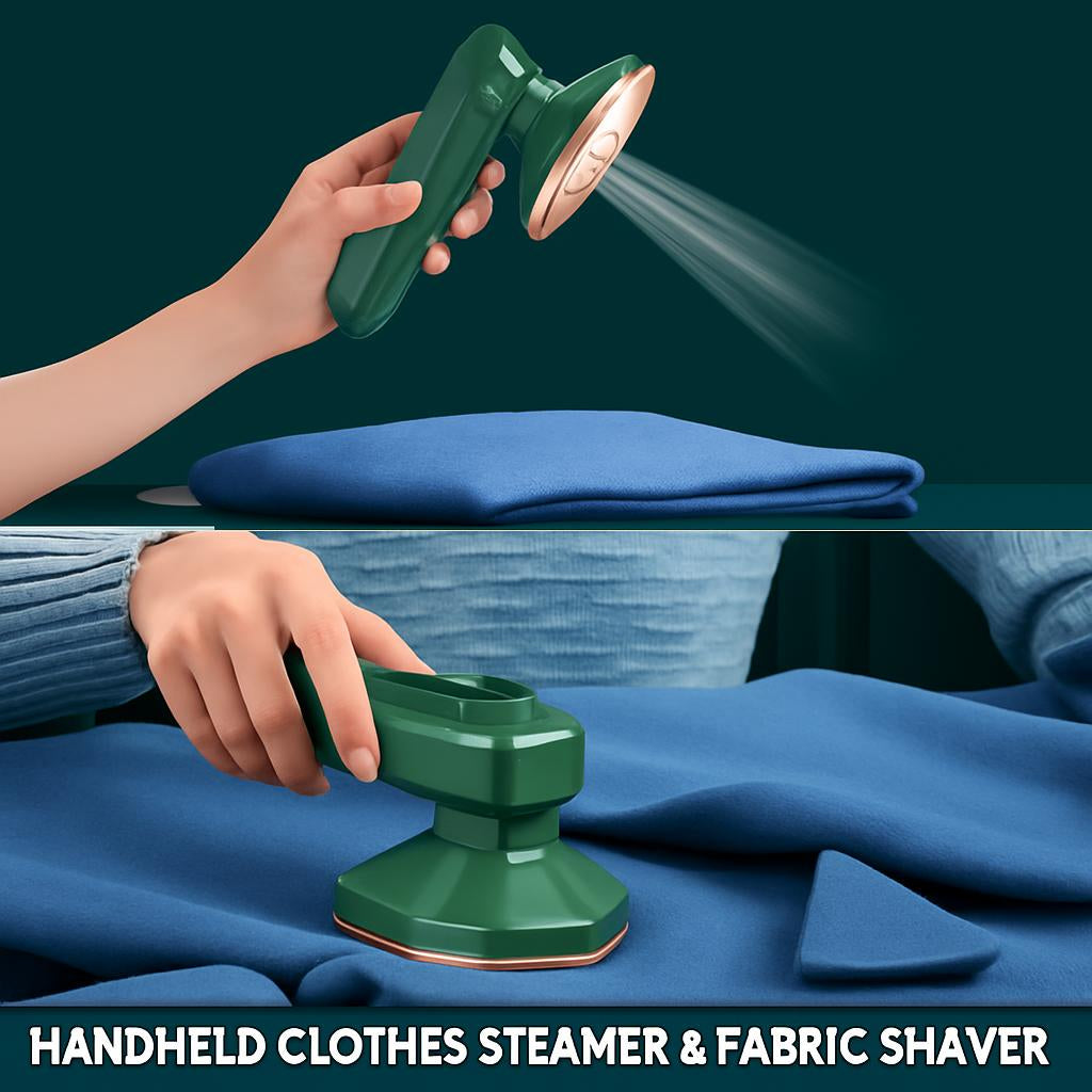 Eco-Friendly Handheld Garment Steamer for Sustainable Clothing Care