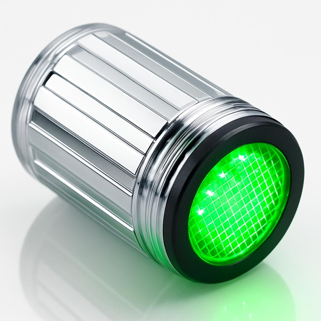 Color-Changing LED Shower Head for a Luxurious Bathing Experience