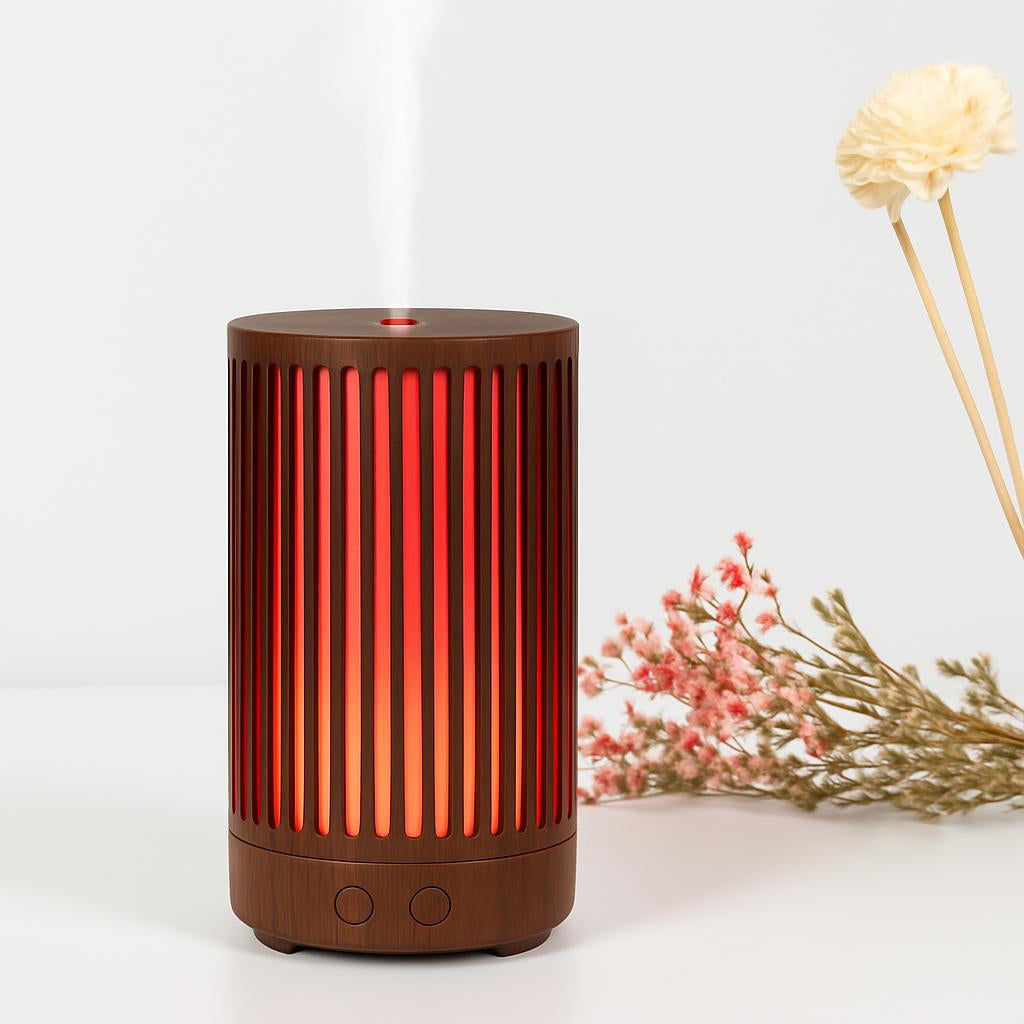 Natural Wood Air Diffuser - Eco-Friendly Aromatherapy for Home