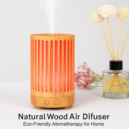 Natural Wood Air Diffuser - Eco-Friendly Aromatherapy for Home