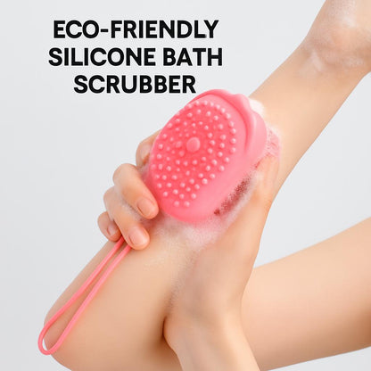 Eco-Friendly Silicone Bath Scrubber - Sustainable Body Care