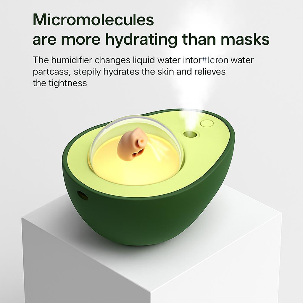 Avocado Mini USB Humidifier & Night Light