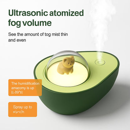 Avocado Mini USB Humidifier & Night Light