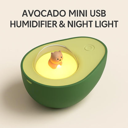 Avocado Mini USB Humidifier & Night Light