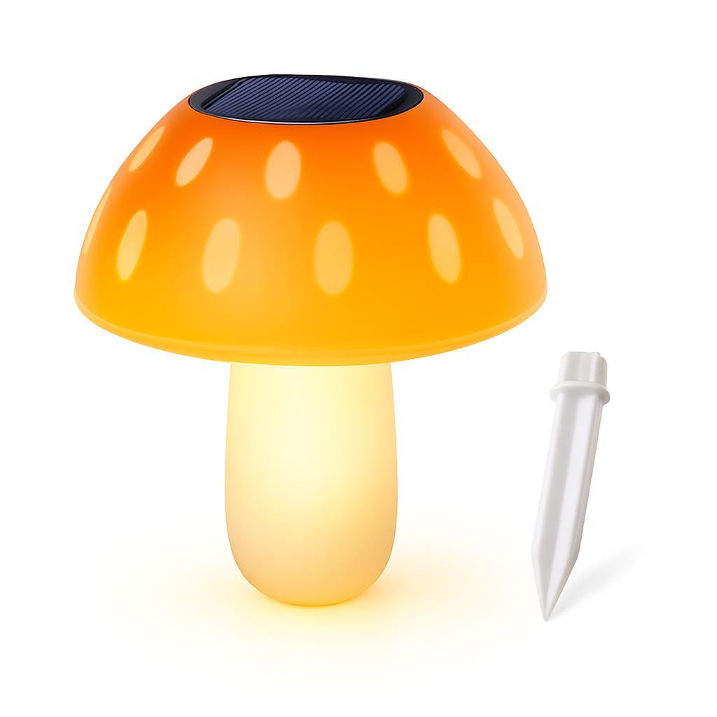 Solar Mushroom Garden Lights - Eco-Friendly Outdoor Décor