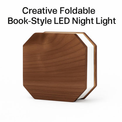 Creative Foldable Book-Style LED Night Light