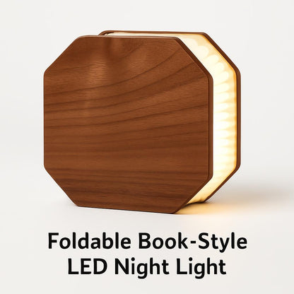 Creative Foldable Book-Style LED Night Light