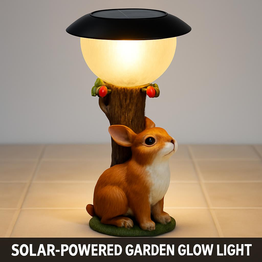 Solar-Powered Garden Glow Light