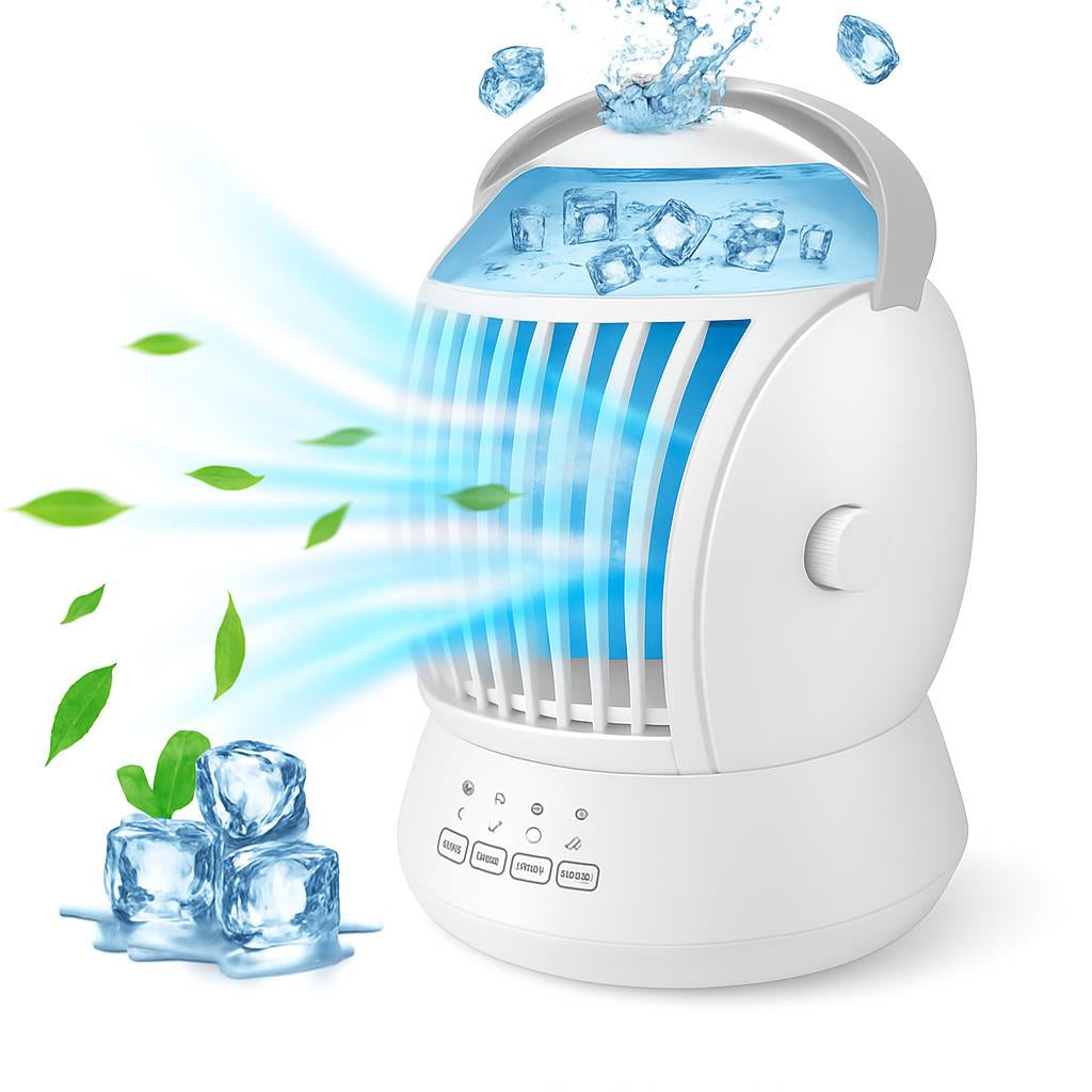Portable USB-Powered Air Cooler for Energy-Efficient Cooling