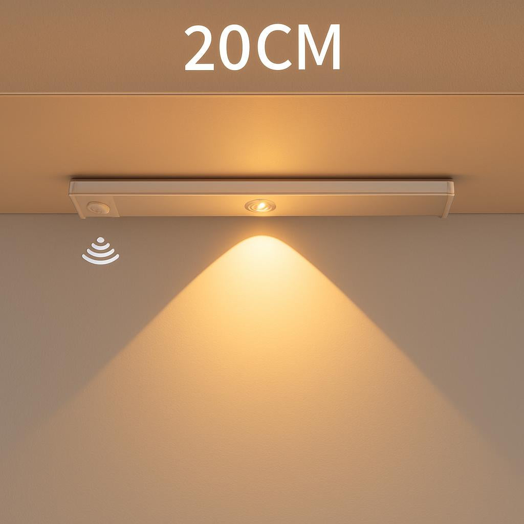 Eco-Friendly LED Under-Cabinet Light - Warm White Glow
