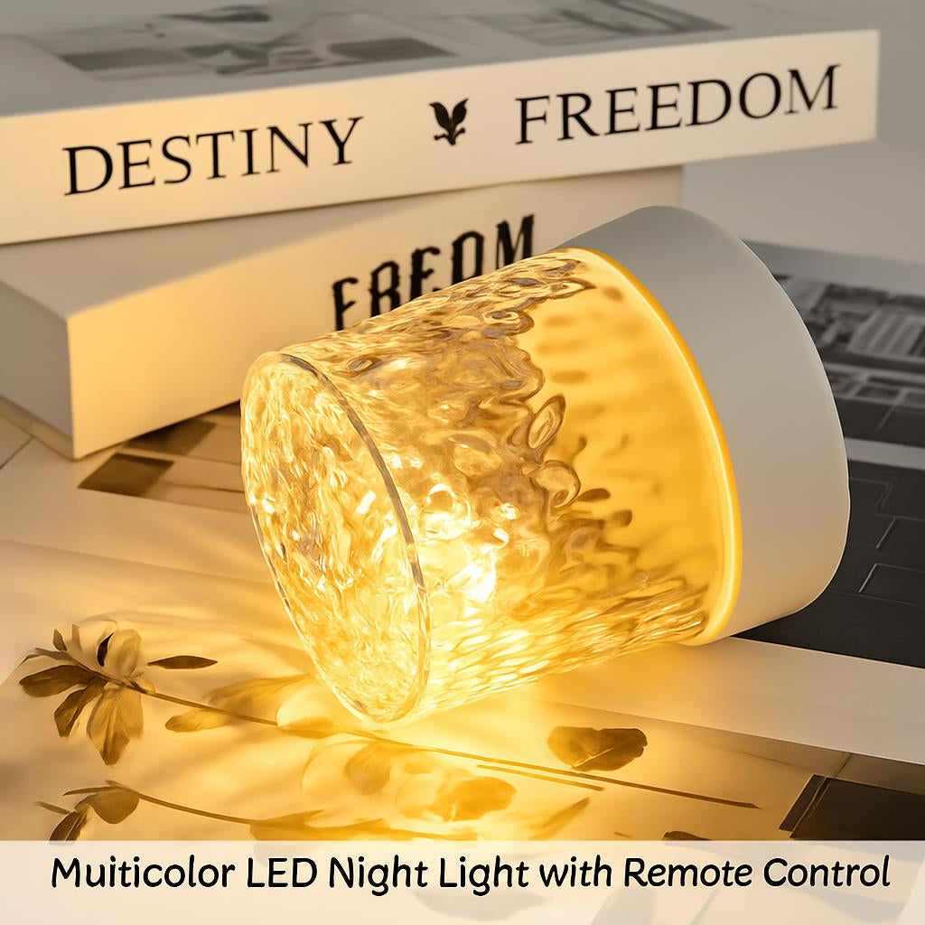 Multicolor LED Night Light with Remote Control