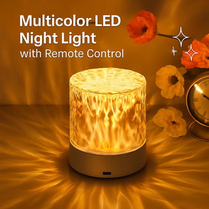 Multicolor LED Night Light with Remote Control