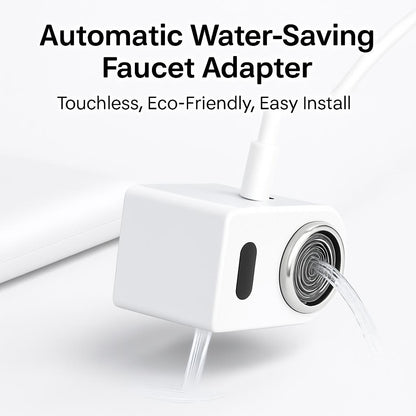 Automatic Water-Saving Faucet Adapter - Touchless, Eco-Friendly, Easy Install