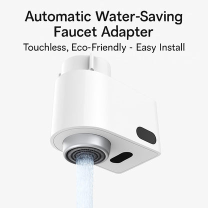 Automatic Water-Saving Faucet Adapter - Touchless, Eco-Friendly, Easy Install