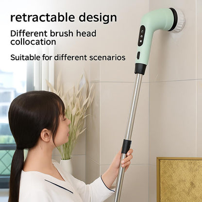 Eco-Friendly Dual-Purpose Handheld Cleaning Brush